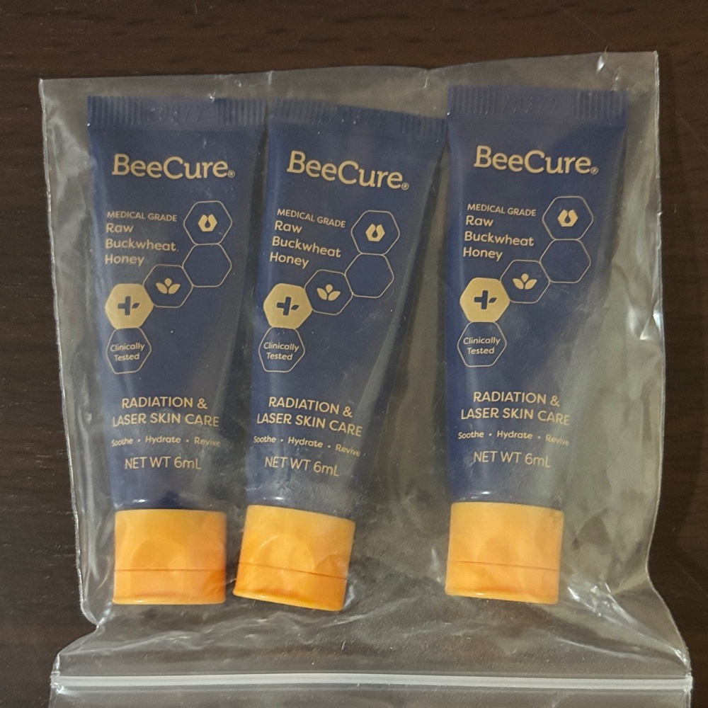 NWT BEECURE RADIATION AND LASER SKIN CREAM, 3 x 6 mL